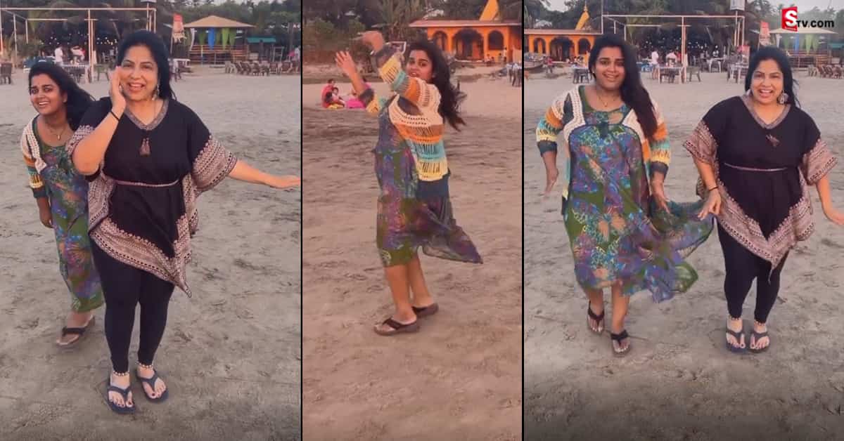స్టెప్పులతో అదరగొట్టిన సీరియల్ నటి శ్రీవాణి!