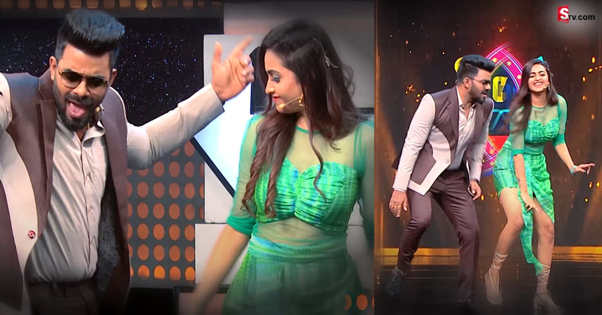 సుధీర్ తో దీపికా పిల్లి రొమాంటిక్ డాన్స్! వైరల్ అవుతున్న వీడియో!