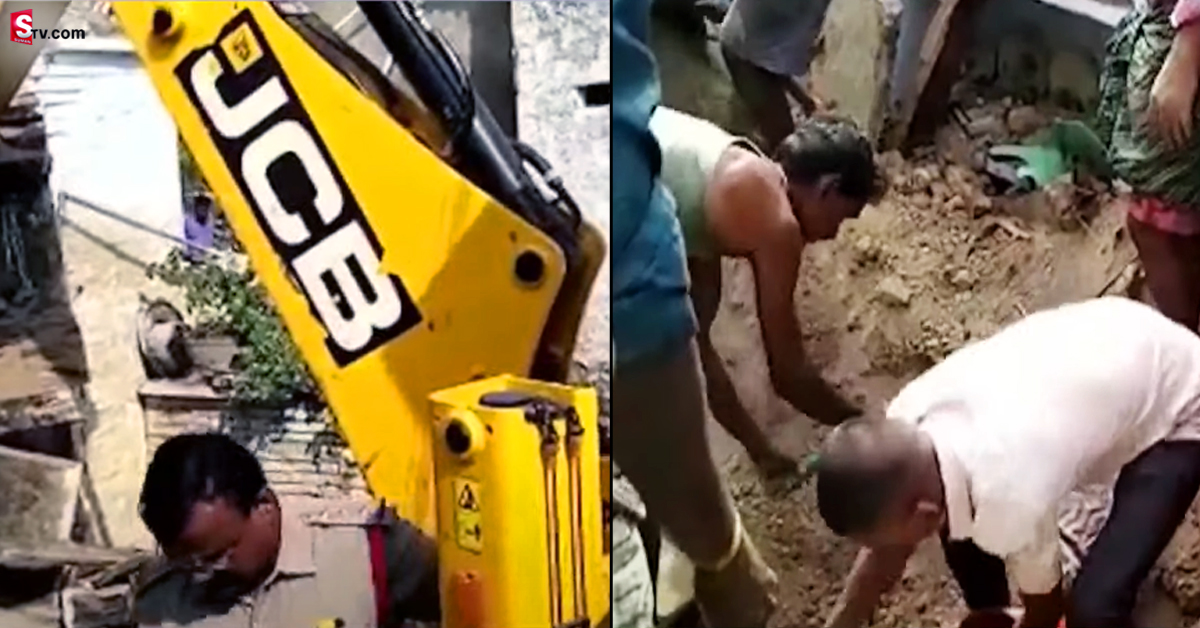కడపలో విషాదం.. ఇళ్లు కూలి మహిళ మృతి