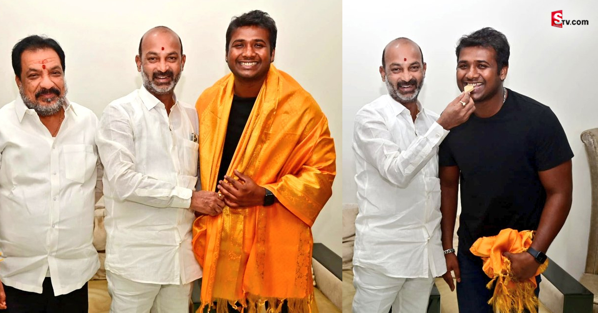 ఆస్కార్‌కు నాటు నాటు.. బండి సంజయ్‌తో రాహుల్‌ సిప్లిగంజ్‌ సెలబ్రేషన్స్‌.. వైరలవుతోన్న ఫోటో!