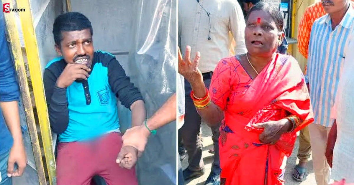పట్టపగలు బ్యాంకులో రెచ్చిపోయిన దొంగ.. పోరాడి పోలీసులకు పట్టించిన ముసలవ్వ!