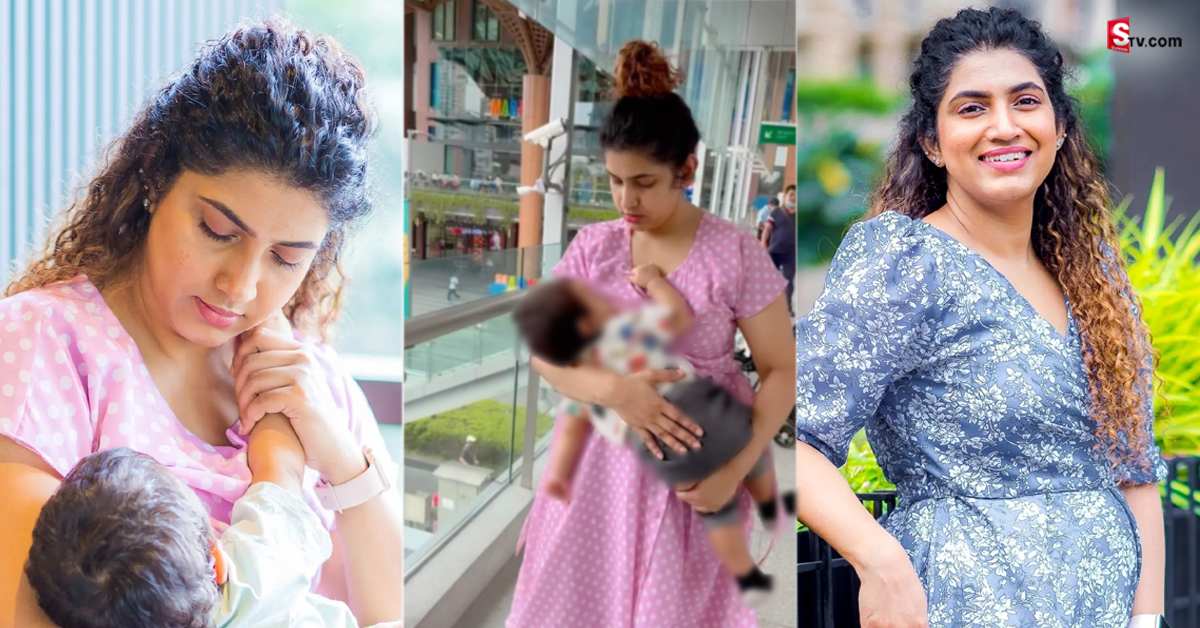 ఫ్లైట్ లో బిడ్డకి పాలిస్తూ.. వీడియో షేర్ చేసిన ప్రముఖ తెలుగు నటి!