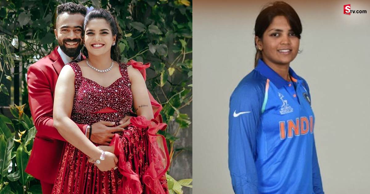 ప్రియుడ్ని పెళ్లాడిన టీమిండియా మహిళా క్రికెటర్.. ఫొటోస్ వైరల్!