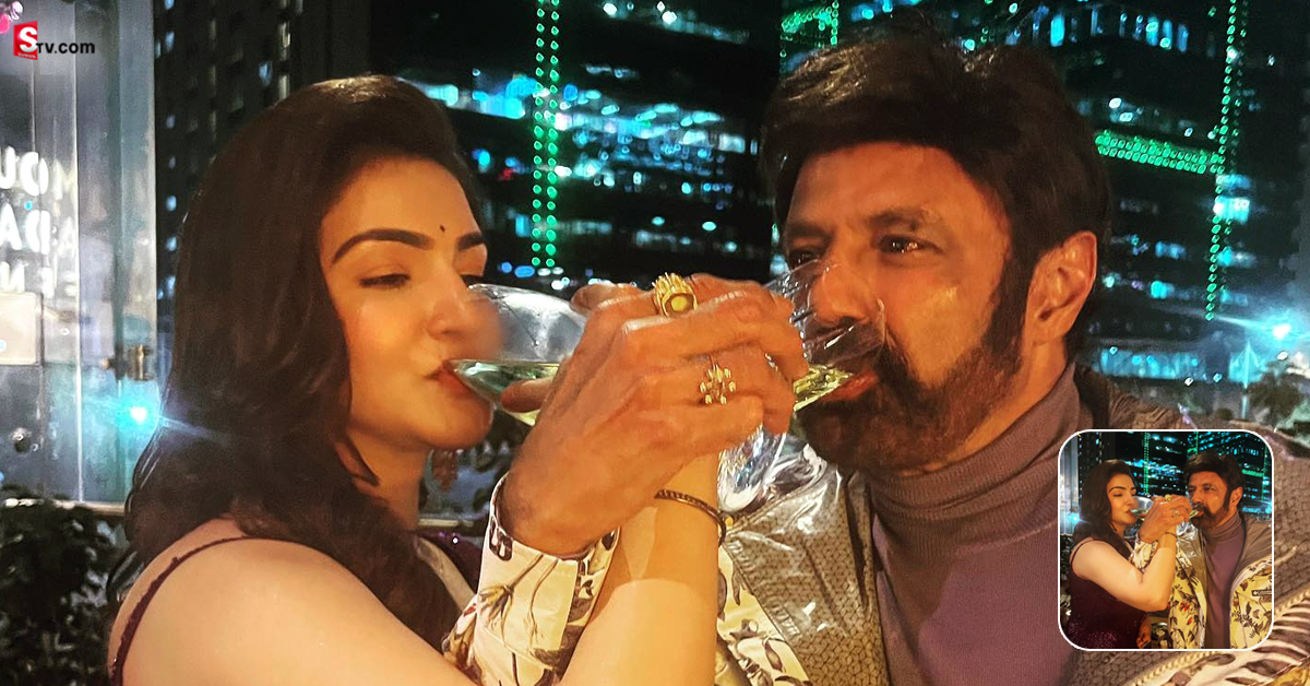 ‘వీరసింహారెడ్డి’ భామతో కిరాక్ పోజులో బాలయ్య.. ఫొటో వైరల్!