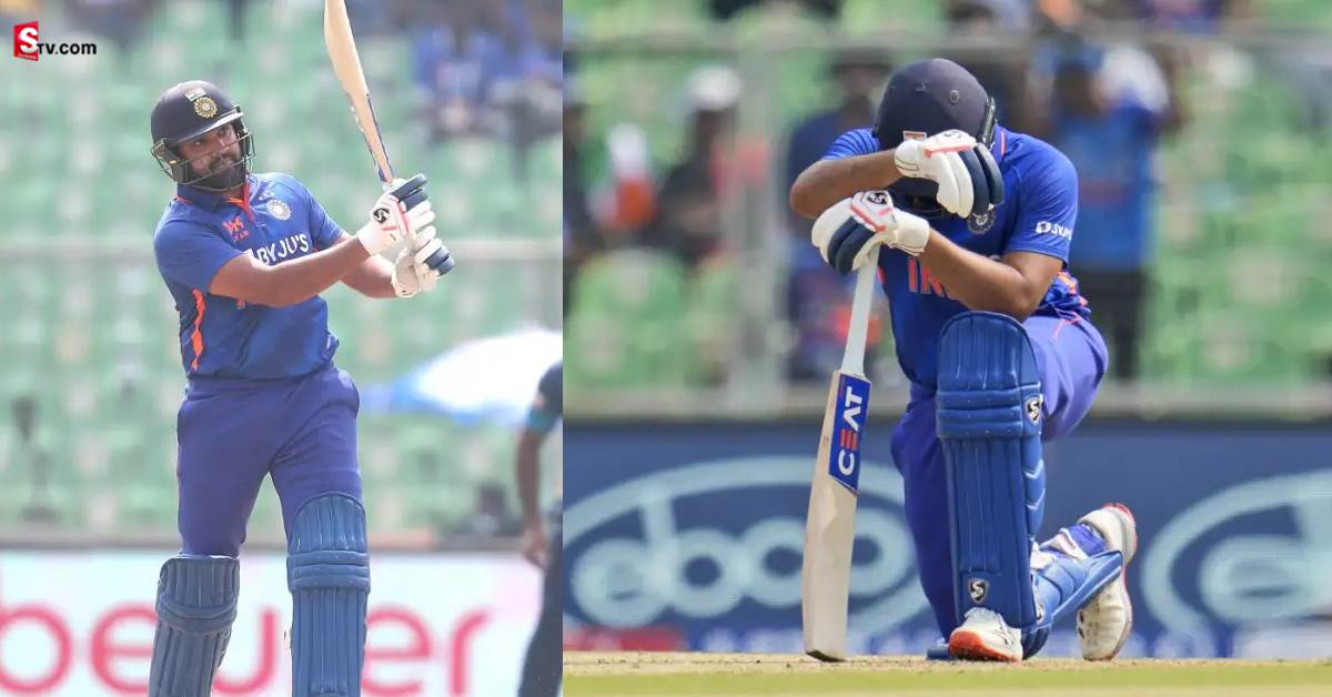 బాగా ఆడుతూ అవుటైన రోహిత్‌! గ్రౌండ్‌లోనే ఎమోషనల్‌గా..