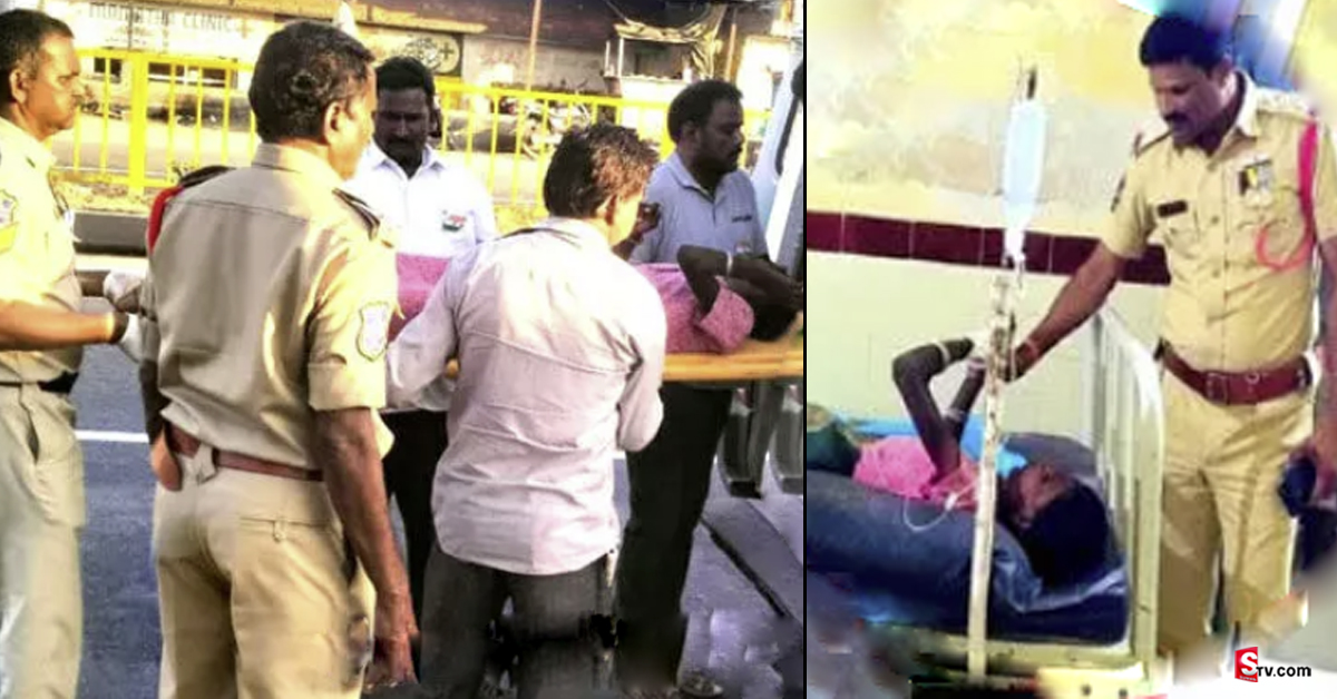 మానవత్వం చాటుకున్న సీఐ సీతయ్య.. మహిళకు సహాయం..