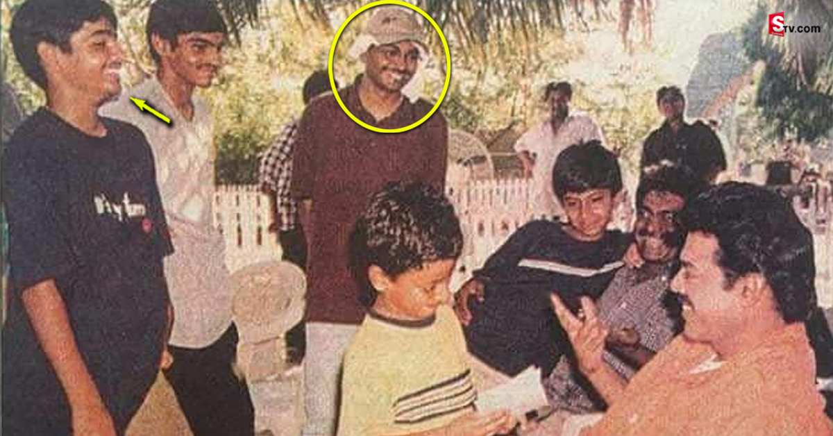 వెంకటేష్ తో ఉన్న ఈ సెలబ్రిటీలను గుర్తుపట్టారా? ఒకరు స్టార్ డైరెక్టర్, మరొకరు స్టార్ హీరో..
