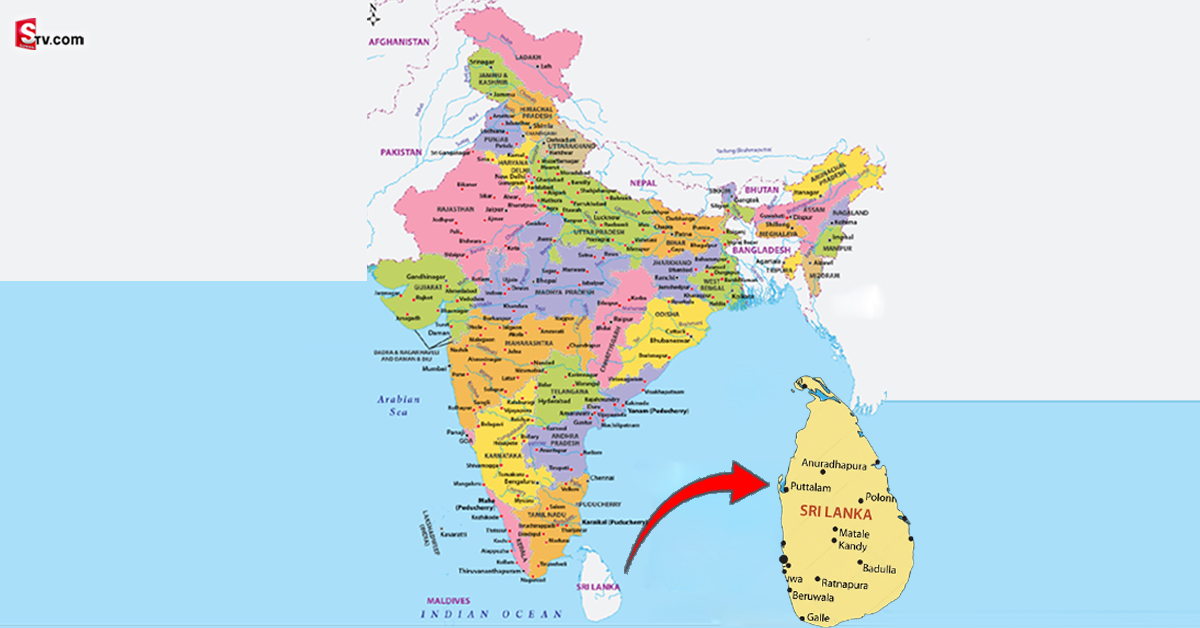 భారత్ మ్యాప్‌లో పాకిస్తాన్, చైనా పూర్తిగా ఉండవు.. కానీ శ్రీలంక ఎందుకు ఉంటుంది?