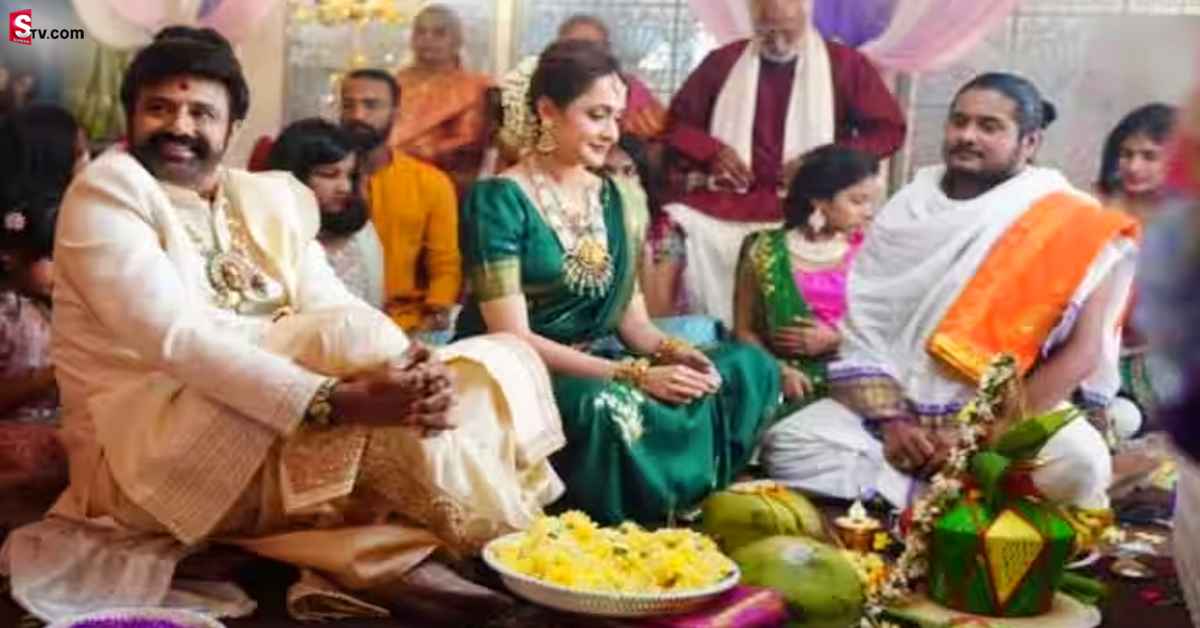 పెళ్లి పీటలపై బాలయ్య! ఇది సినిమా స్టిల్ కాదు!