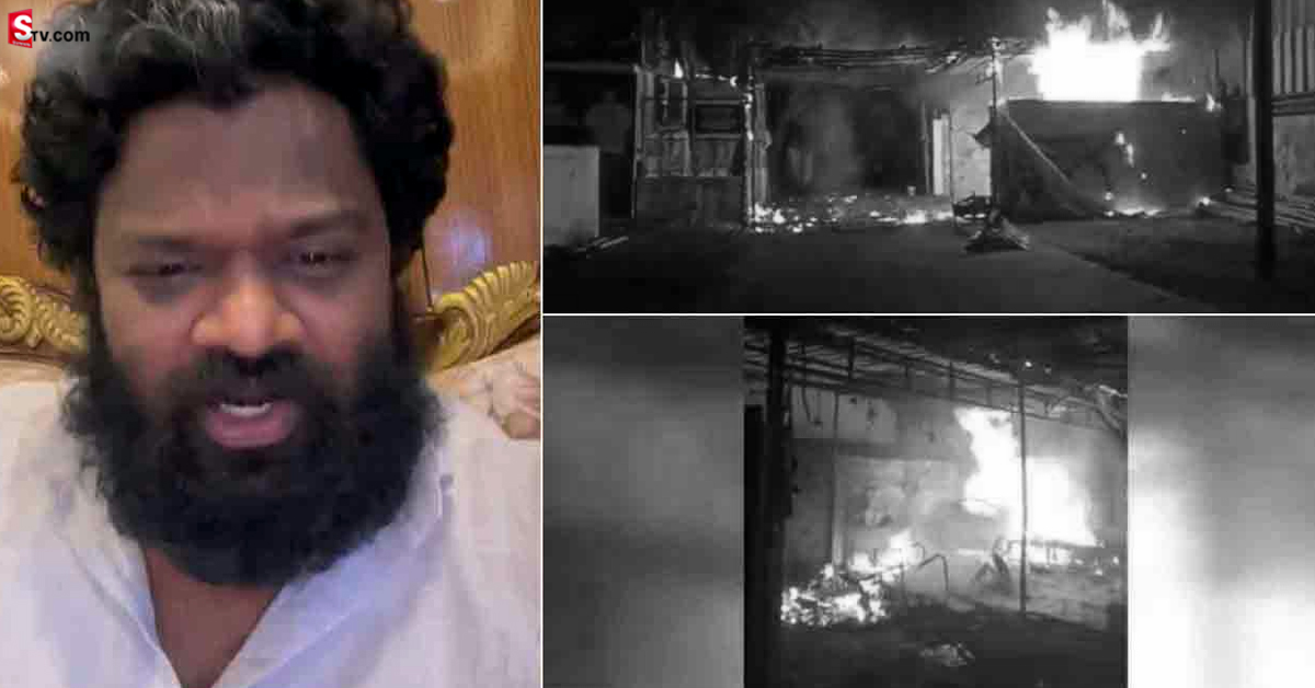 బోరుగడ్డ అనిల్ కార్యాలయానికి నిప్పు! ఆ మాటలే కొంపముంచాయా?