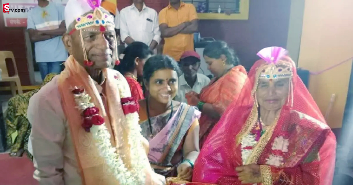 70 ఏళ్ల వయసులో ప్రేమ.. వృద్ధాశ్రమం వివాహ వేదిక