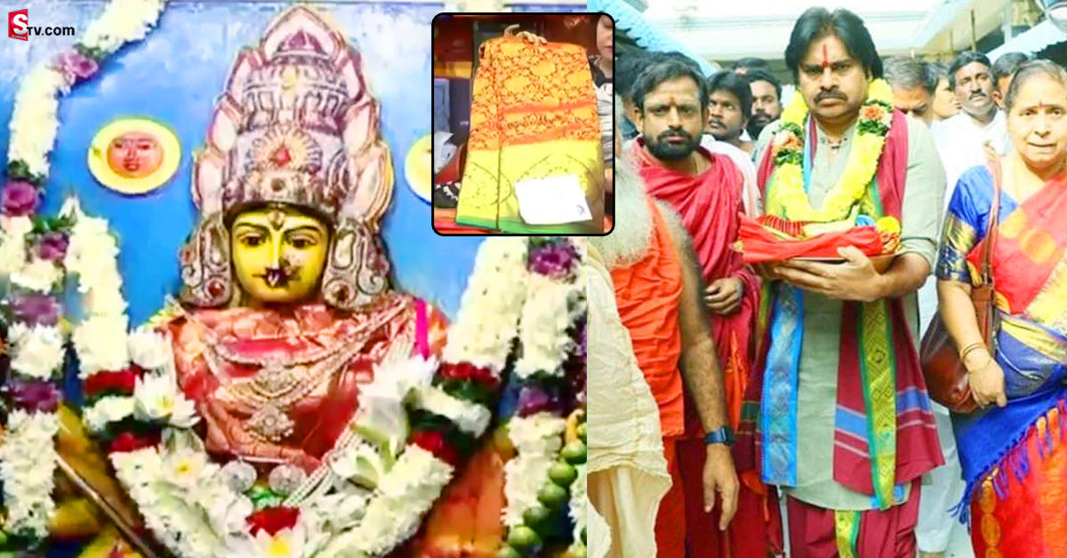 దుర్గ గుడిలో ఇంటి దొంగలను పట్టించిన పవన్ సమర్పించిన చీర..