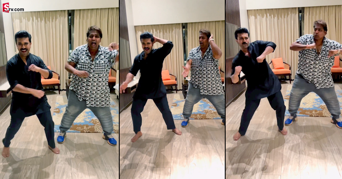 వీడియో: ‘మై కిలాడీ తూ అనారి’ పాటకు రామ్ చరణ్ మాస్ డాన్స్!