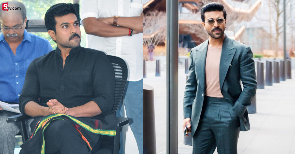 స్వామిమాలలో అమెరికాకి రామ్ చరణ్‌.. అక్కడ ఈ డ్రెస్ లో ఎలా?