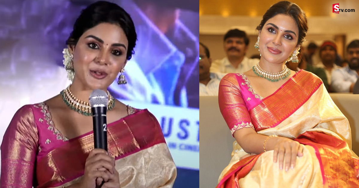 “సార్” సక్సెస్ మీట్ కి చీరకట్టులో సంయుక్త! ఇందుకే కదా ఇంత క్రేజ్!