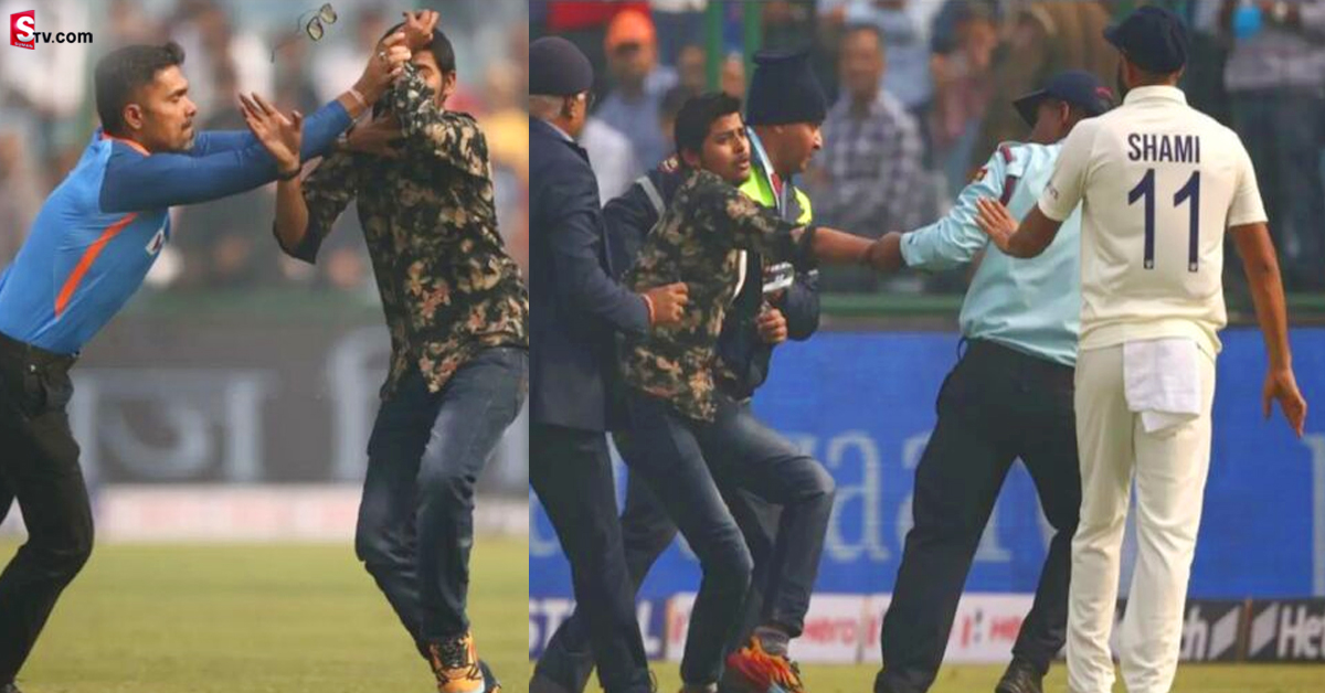 IND vs AUS: గ్రౌండ్‌లోకి దూసుకొచ్చిన అభిమాని! షమీ చేసిన పనికి ప్రశంసలు..