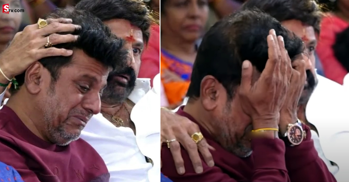వీడియో: కన్నీళ్లు పెట్టుకున్న పునీత్ సోదరుడు.. ఓదార్చిన బాలయ్య!