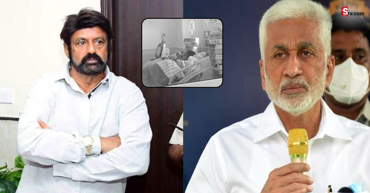 తారకరత్నని పరామర్శించిన విజయసాయిరెడ్డి.. బాలయ్యకు థాంక్స్ చెప్పి!