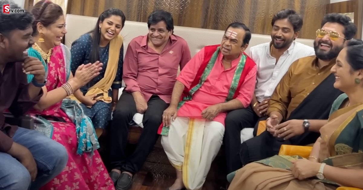 సీరియల్ షూటింగ్ లో బ్రహ్మానందం! వైరల్ గా మారిన వీడియో!