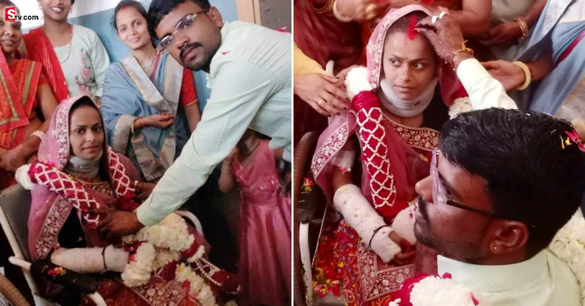 ఆస్పత్రిలో తాళి కట్టిన యువకుడు! ఎందుకిలా చేశాడంటే..!