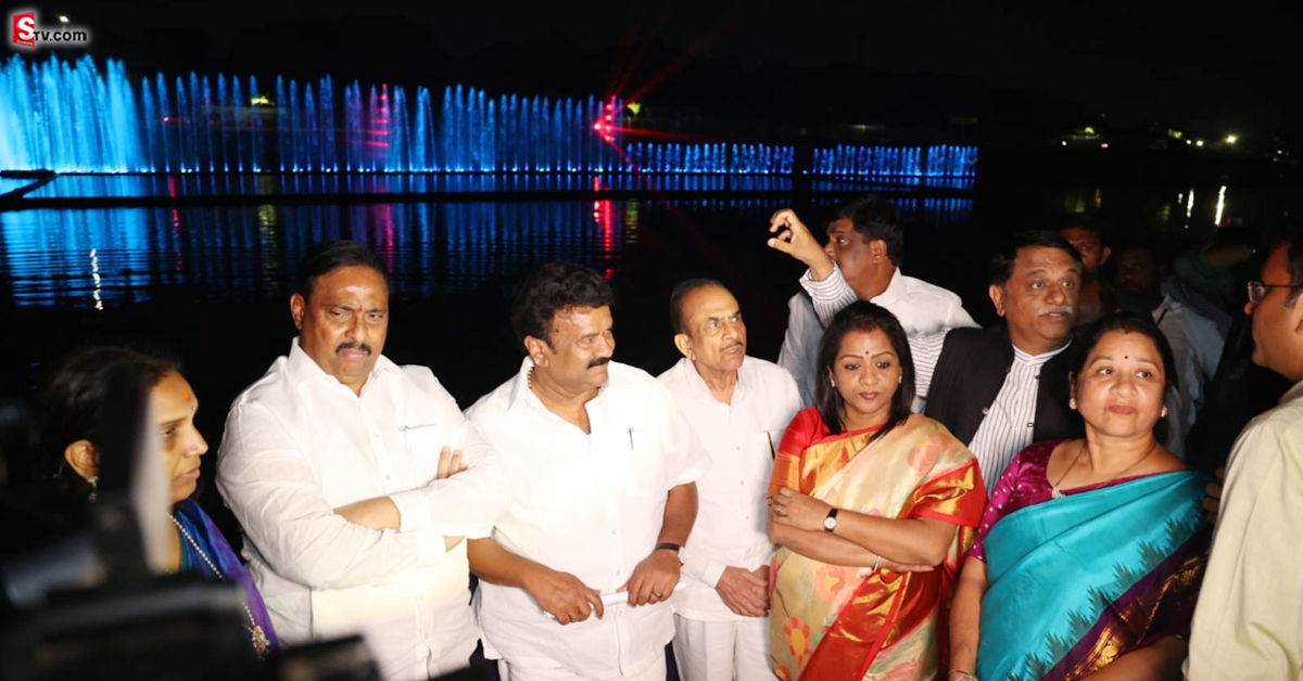 ట్యాంక్ బండ్ పై మరో అద్భుతం.. 17.2 కోట్లతో మ్యూజికల్ ఫౌంటెయిన్ ప్రారంభం
