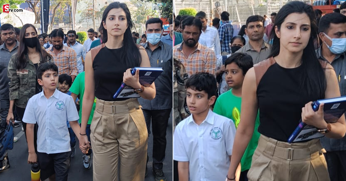 ఈ రేస్ చూడటానికి హీరోయిన్ రేంజ్ లో ఎంట్రీ ఇచ్చిన నారా బ్రాహ్మణి!