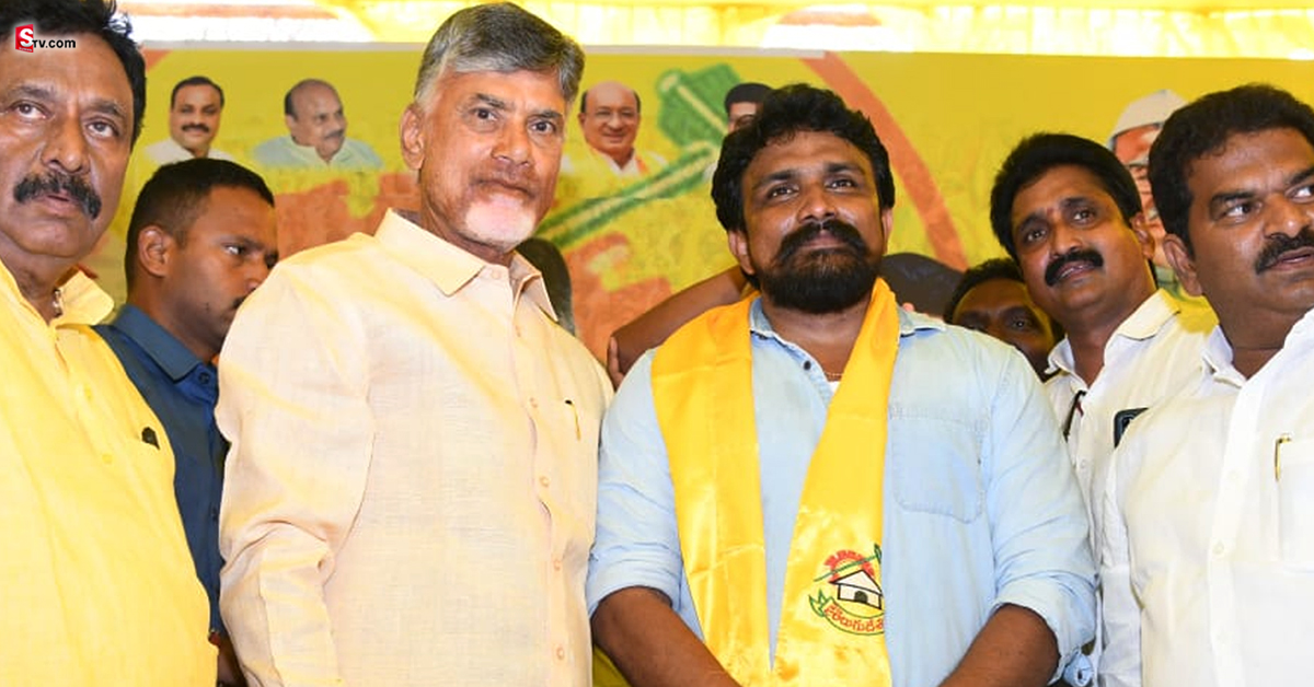 టీడీపీలో చేరిన మహాసేన రాజేష్
