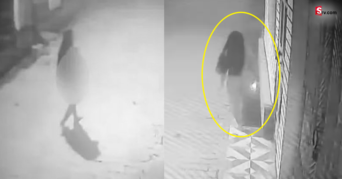 వీడియో: అర్థరాత్రి వీధుల్లో నగ్నంగా తిరుగుతూ ఇంటి డోర్లు తడుతున్న యువతి..!