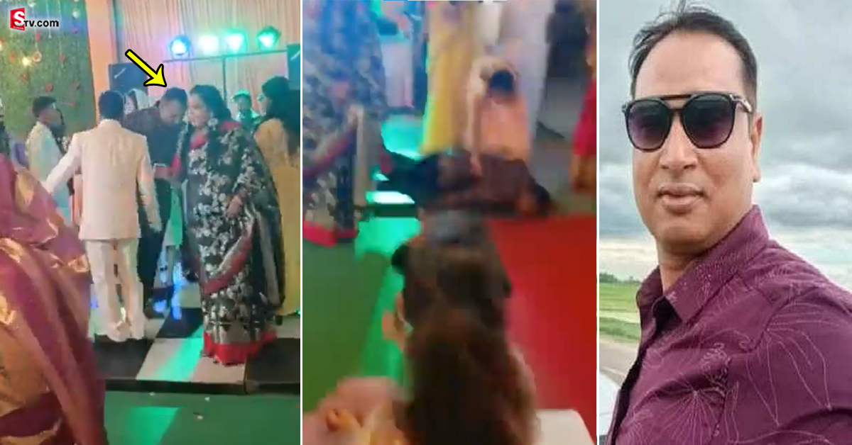 డాన్స్ చేస్తూ కుప్పకూలిపోయిన వ్యాపారవేత్త