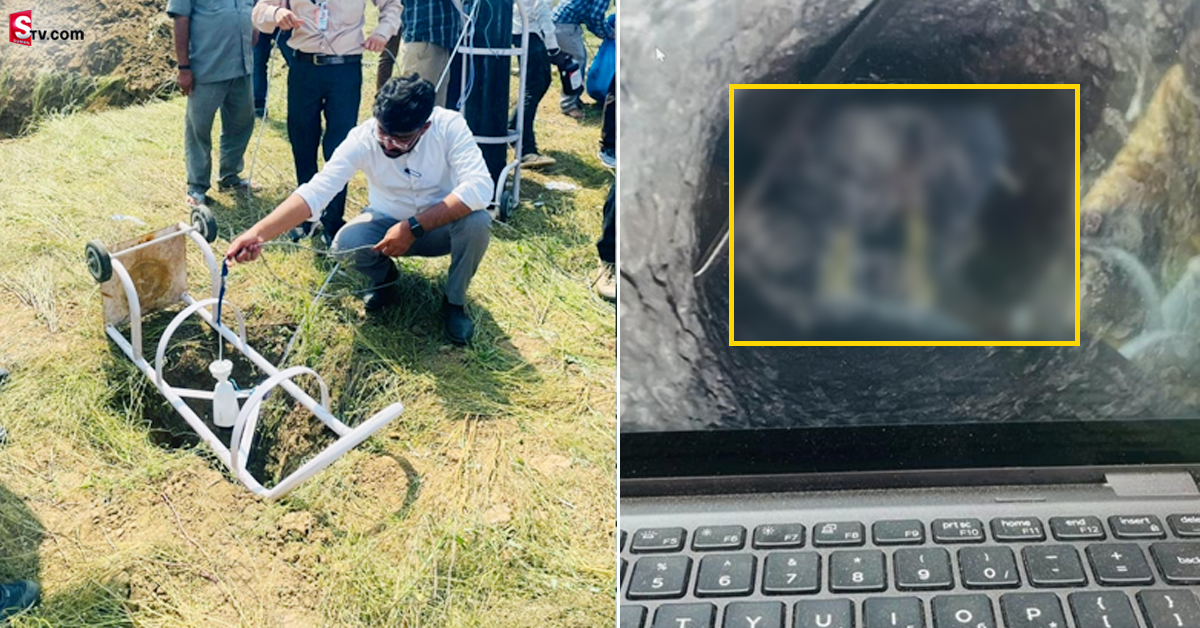 కోతులకు భయపడి పరిగెత్తి బోరుబావిలో పడ్డ బాలుడు!