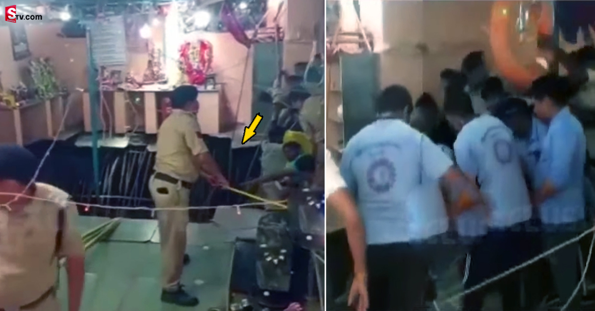 బ్రేకింగ్: 50 అడుగుల బావిలో పడిపోయిన 25 మంది భక్తులు!
