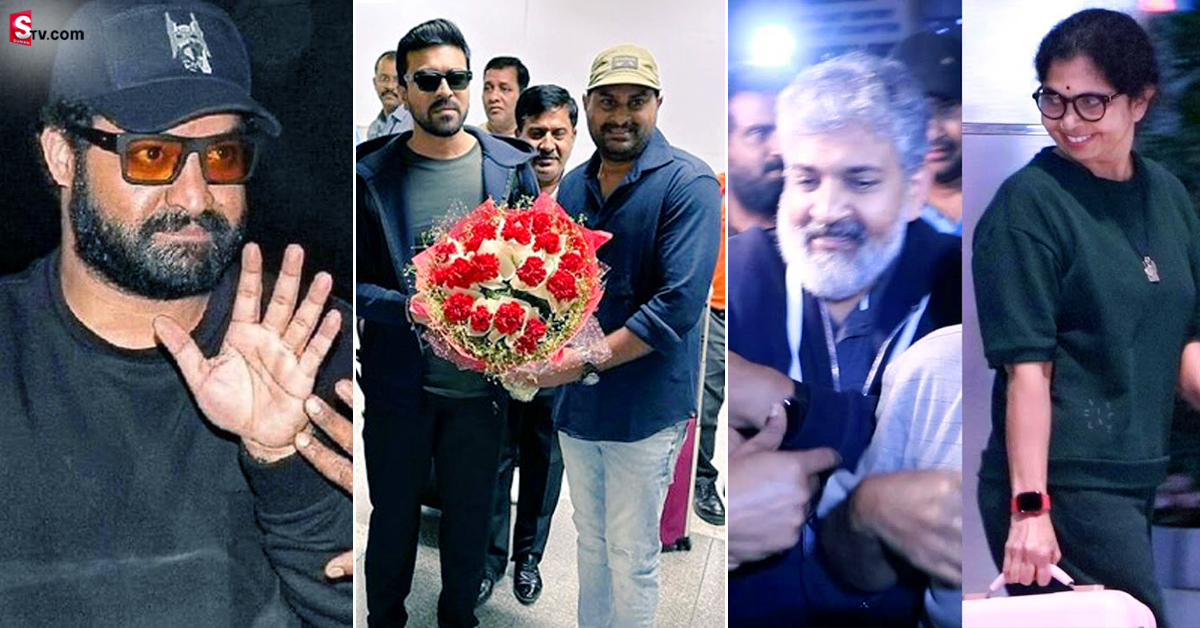 ఆస్కార్​తో హైదరాబాద్​కు ‘ఆర్ఆర్ఆర్’ టీమ్.. జై హింద్​ అంటూ..!