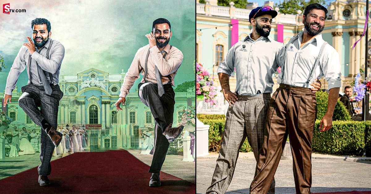 ఆస్కార్‌తో పాటు మరో గుడ్ న్యూస్! కోహ్లీ-రోహిత్ ‘నాటు నాటు’ పోస్టర్ వైరల్!