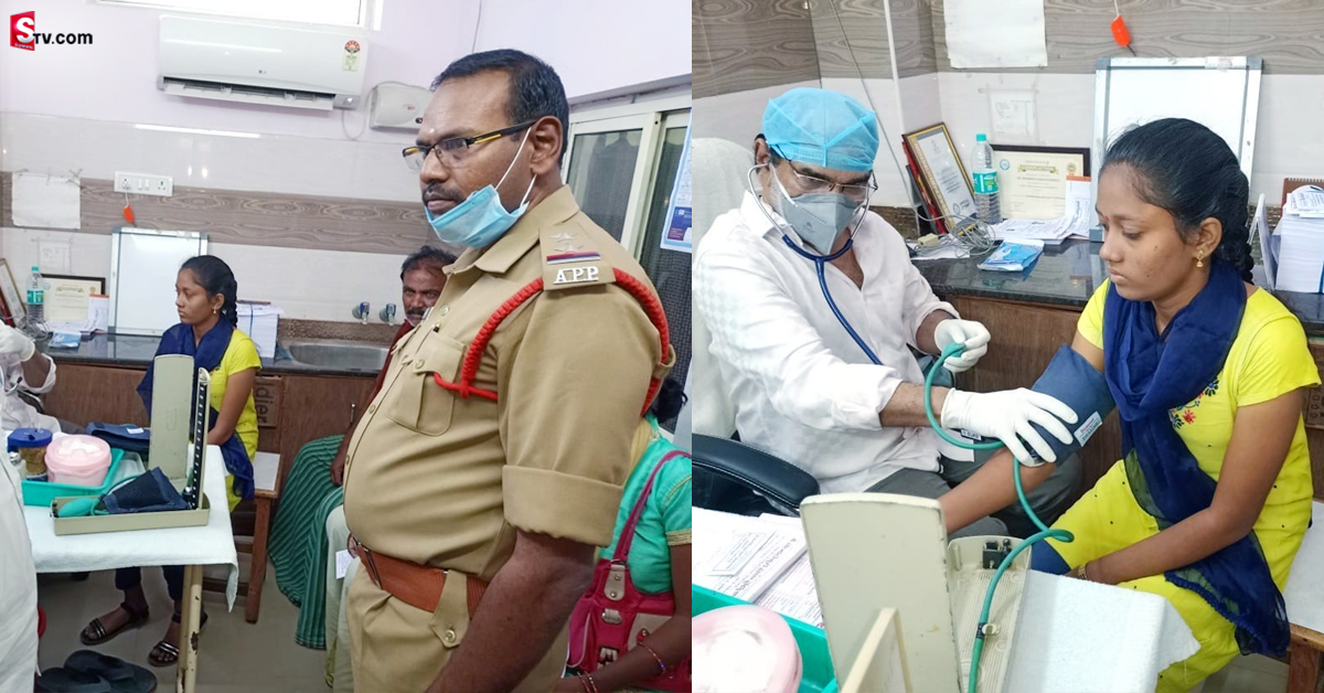 ఎగ్జామ్ హాల్‌లో విద్యార్థినికి కష్టం.. పరుగులు తీసి కాపాడిన SI..