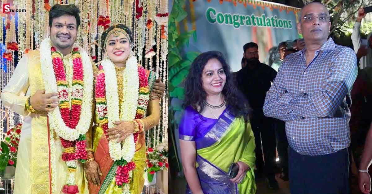 మంచు మనోజ్ పెళ్లి వేడుకలో సింగర్ సునీత దంపతులు