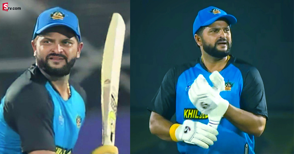 సురేష్​ రైనా ఊచకోత.. 10 ఫోర్లు, 4 సిక్సులతో విశ్వరూపం!