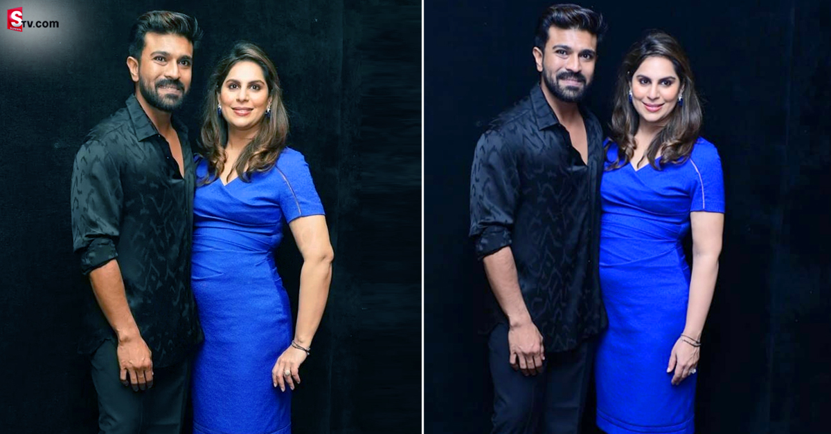 చరణ్ బర్త్ డే పార్టీలో ఉపాసన బేబీ బంప్ లుక్.. ఫొటో వైరల్!