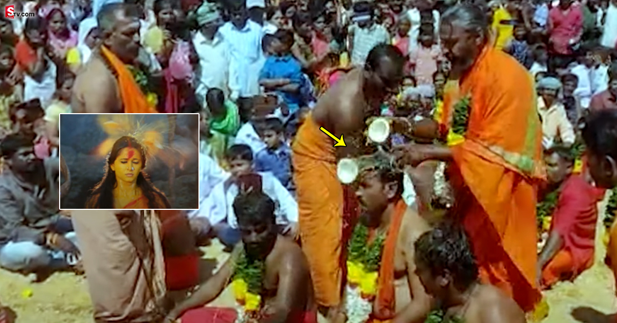 తలపై కొబ్బరికాయలు కొట్టించుకున్న భక్తులు.. ఎక్కడో తెలుసా?