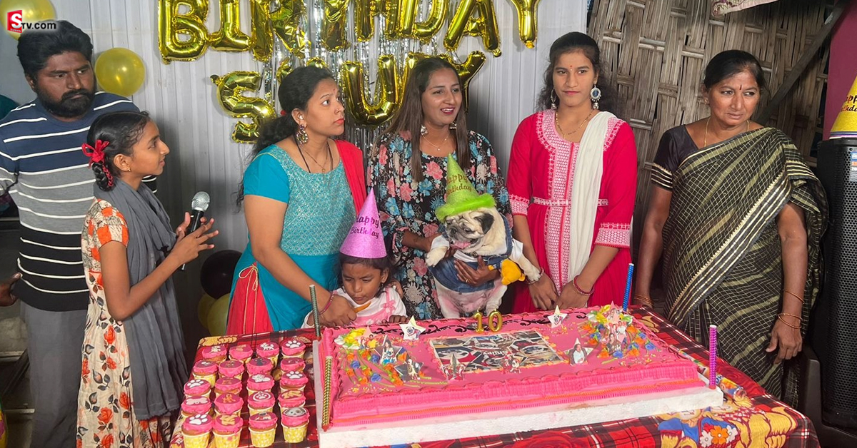 పెంపుడు కుక్కకు ఘనంగా పుట్టిన రోజు వేడుక జరిపిన లేడీ డాక్టర్‌.. వైరల్‌గా మారిన వీడియో..