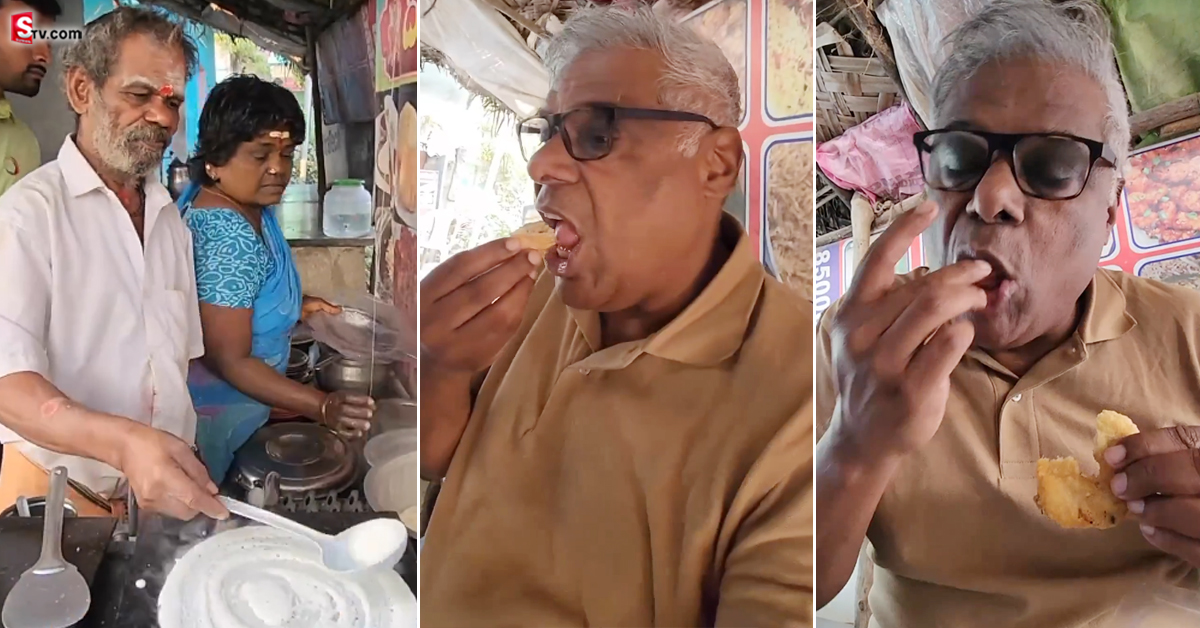 తిరుపతి: రోడ్‌ సైడ్‌ హోటల్‌లో సందడి చేసిన ప్రముఖ టాలీవుడ్‌ నటుడు