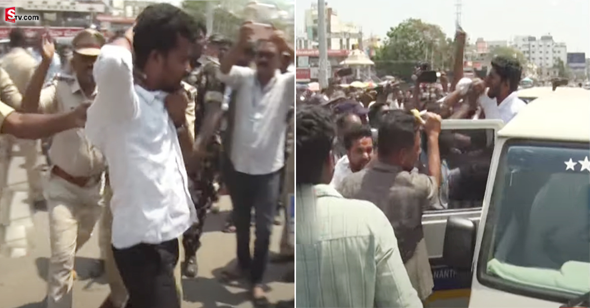 అనంతపురంలో ఉద్రిక్త వాతావరణం! వైసీపీ, టీడీపీ మద్దతుదారుల మాటల యుద్ధం..