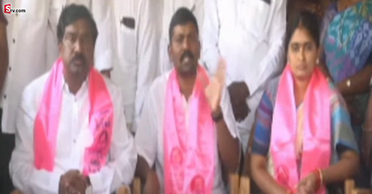 జానకీపురం సర్పంచ్ నవ్య ఇంటికి వెళ్లిన ఎమ్మెల్యే రాజయ్య