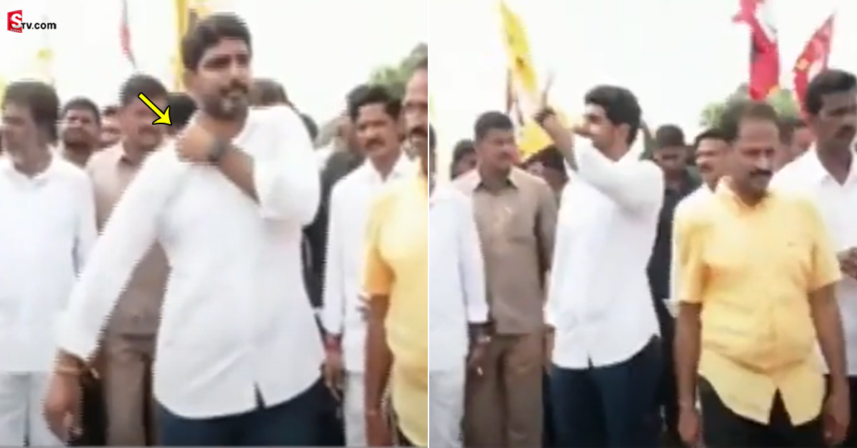 బ్రేకింగ్: పాదయాత్రలో నారా లోకేశ్ కు గాయాలు!