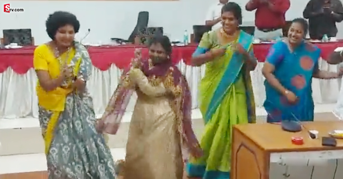 రంజితమే పాటకు అదిరిపోయే స్టెపులేసిన కలెక్టర్.. వీడియో వైరల్