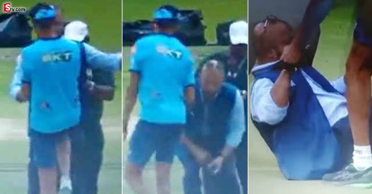 Ashish Nehra: గ్రౌండ్​లో ఊహించని పని చేసిన నెహ్రా! నొప్పితో ఆ ఆటగాడు విలవిల!