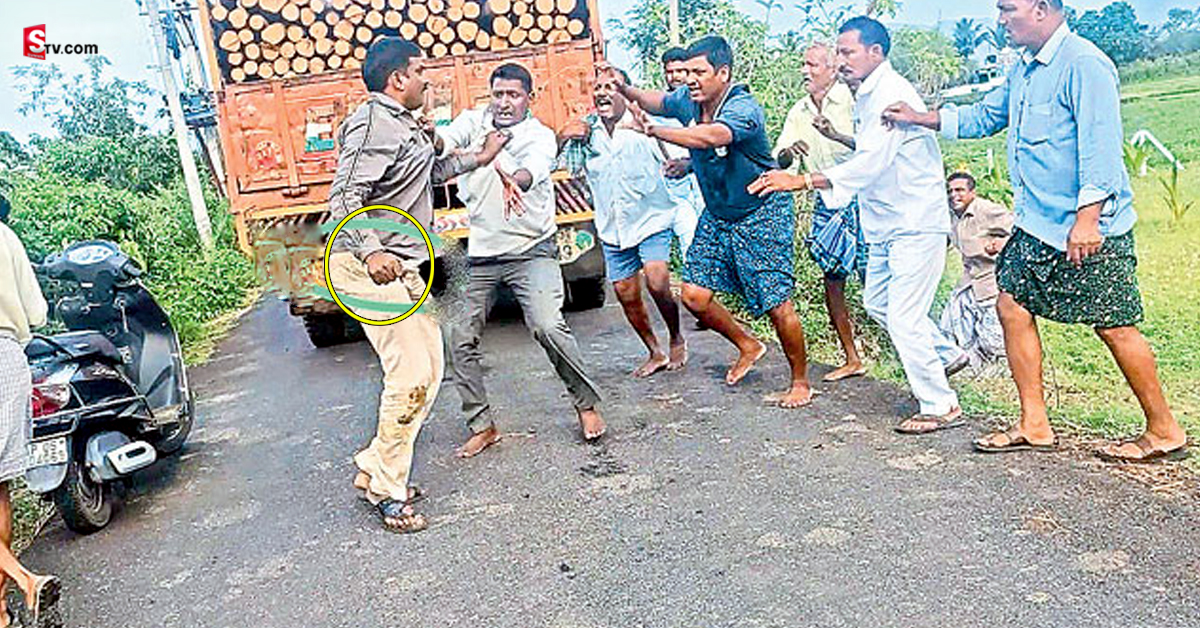 భూ సమస్య పరిష్కారానికి పిలిచిన అధికారులు.. కానిస్టేబుల్ పెప్పర్ స్ప్రే చల్లి..!