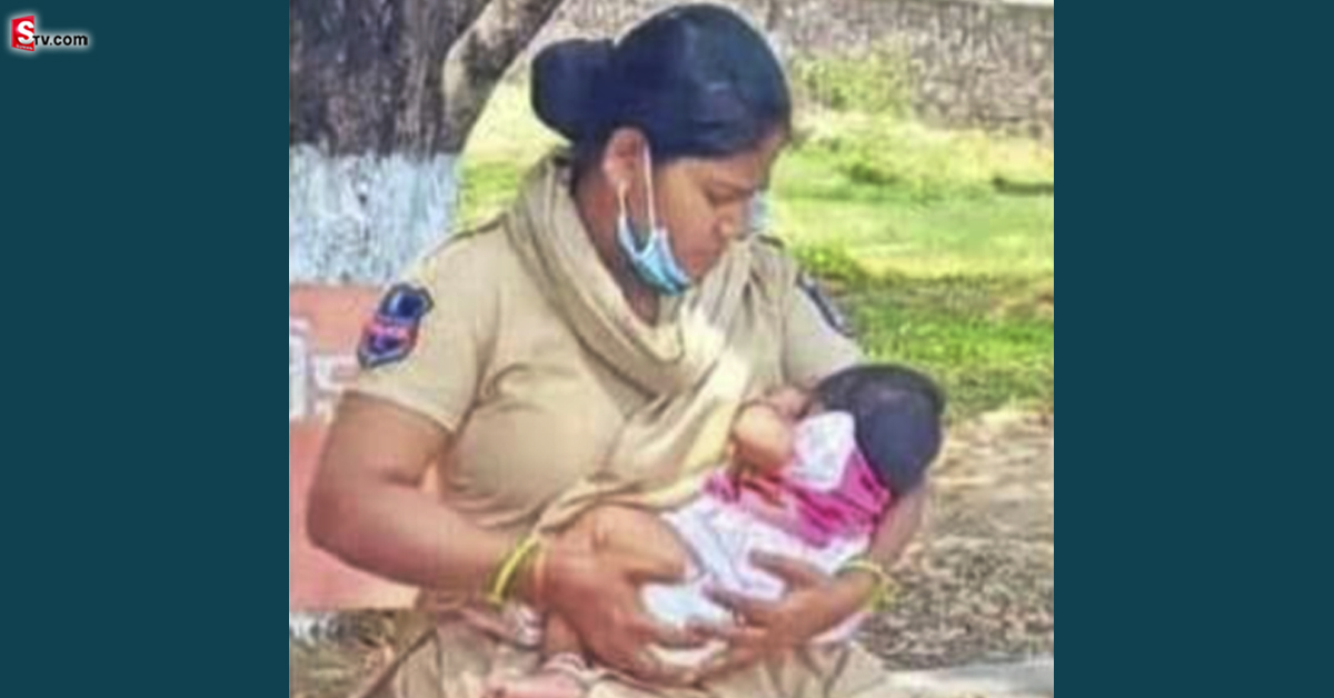 మహిళా కానిస్టేబుల్ మంచి మనసు! అమ్మా.. వందనం!