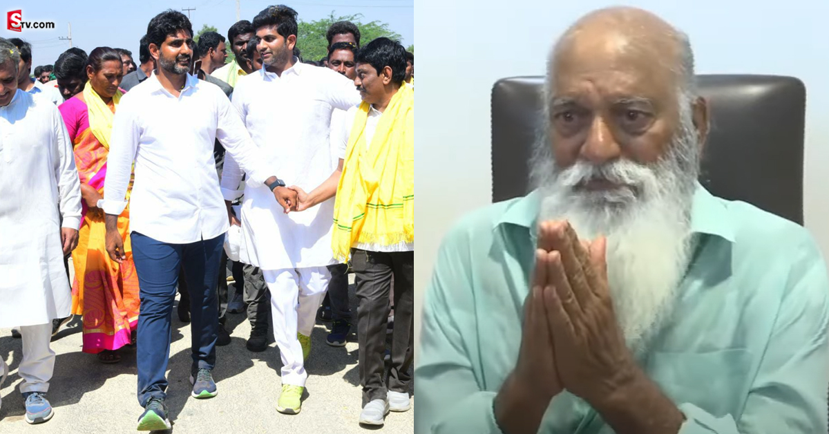 వీడియో: లోకేష్ ను చూసి కన్నీరు పెట్టుకున్న జేసీ ప్రభాకర్ రెడ్డి!