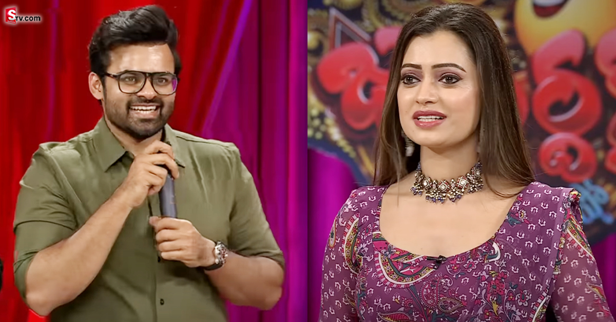 Sai Dharam Tej: జబర్దస్త్ యాంకర్ పై తేజ్ పంచులు! మెగా అల్లుడు చిన్నోడు కాదుగా!