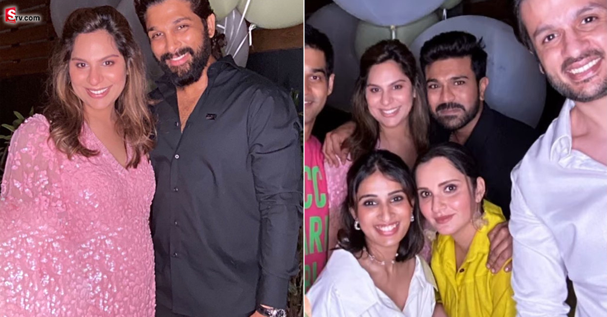 Allu Arjun: ఉపాసన బేబీ షవర్ ఈవెంట్ లో అల్లు అర్జున్.. ఫొటో వైరల్!